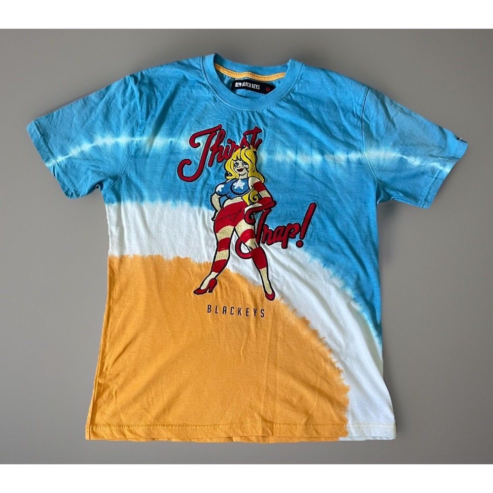 Black Keys Coonskin Miss America Money Makers Thirst Trap Tie Dye Medium JBHS